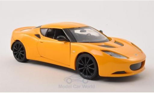 Miniature Lotus Evora 1/24 Motormax S jaune Lotus Evora 1/24 Motormax S jaune miniature