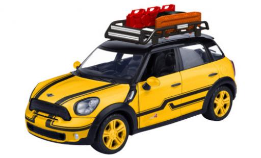 Miniature Mini Cooper 1/24 Motormax S All4 Countryman metallise jaune/noire avec Rack de toit Mini Cooper 1/24 Motormax S All4 Countryman metallise jaune/noire avec Rack de toit miniature