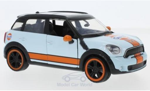 Miniature Mini Cooper S 1/24 Motormax S Countryman Gulf Mini Cooper S 1/24 Motormax S Countryman Gulf miniature