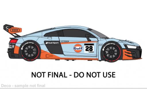 Audi R8 1/24 Motormax LMS GT3 Gulf miniature