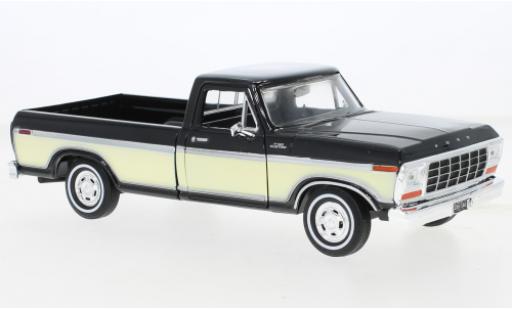 Miniature Ford F-1 1/24 Motormax 50 Custom noire/beige 1979 Ford F-1 1/24 Motormax 50 Custom noire/beige 1979 miniature