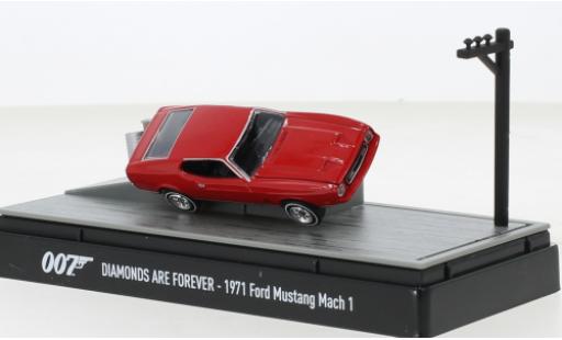 Miniature Ford Mustang 1/64 Motormax Mach I James Bond 007 - Diamonds are Forever 1971 Ford Mustang 1/64 Motormax Mach I James Bond 007 - Diamonds are Forever 1971 miniature