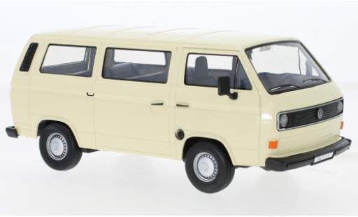 Volkswagen T3 1/24 Motormax Bus beige miniature