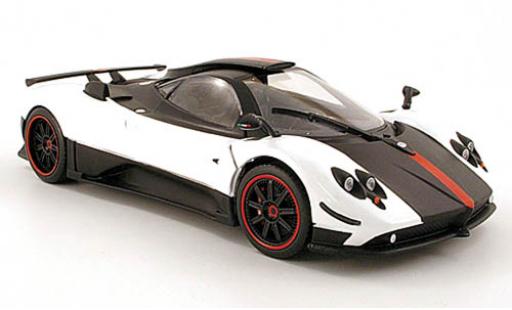 Miniature Pagani Zonda 1/18 Motormax cinque blanche/noire Pagani Zonda 1/18 Motormax cinque blanche/noire miniature