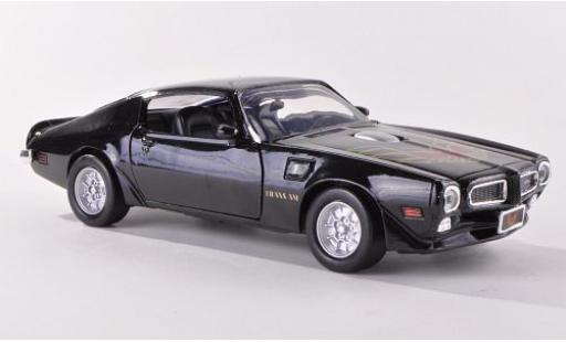 Pontiac Firebird 1/24 Motormax Trans Am noire 1973 sans Vitrine miniature