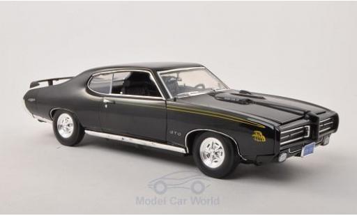 Miniature Pontiac GTO 1/18 Motormax Judge noire 1969 ohne Vitrine Pontiac GTO 1/18 Motormax Judge noire 1969 ohne Vitrine miniature
