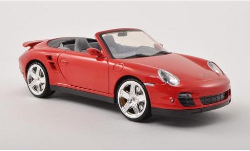 Miniature Porsche 997 Turbo 1/18 Motormax 911 () Turbo Cabriolet rouge Porsche 997 Turbo 1/18 Motormax 911 () Turbo Cabriolet rouge miniature