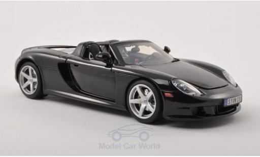 Miniature Porsche Carrera GT 1/18 Motormax noire 2004 Porsche Carrera GT 1/18 Motormax noire 2004 miniature