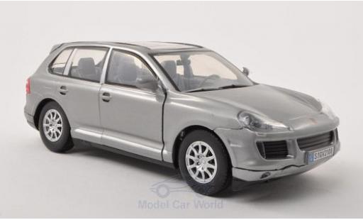 Miniature Porsche Cayenne 1/24 Motormax (9PA) metallise grise 2008 ohne Vitrine Porsche Cayenne 1/24 Motormax (9PA) metallise grise 2008 ohne Vitrine miniature