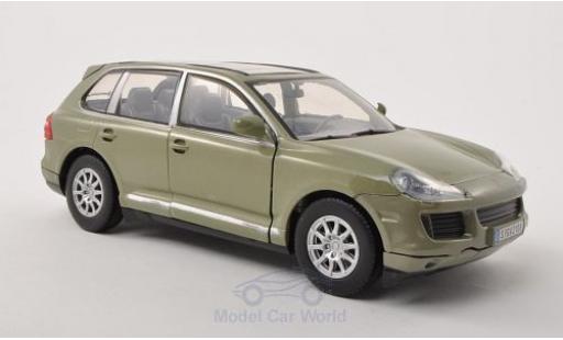 Miniature Porsche Cayenne S 1/24 Motormax (9PA) metallise oliv 2008 Porsche Cayenne S 1/24 Motormax (9PA) metallise oliv 2008 miniature