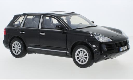 Miniature Porsche Cayenne 1/18 Motormax (9PA) metallise noire 2008 Porsche Cayenne 1/18 Motormax (9PA) metallise noire 2008 miniature