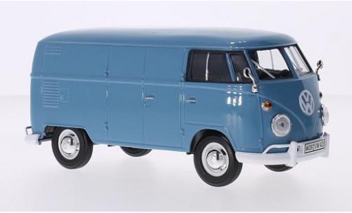 Miniature Volkswagen T1 1/24 Motormax Kasten bleue Volkswagen T1 1/24 Motormax Kasten bleue miniature
