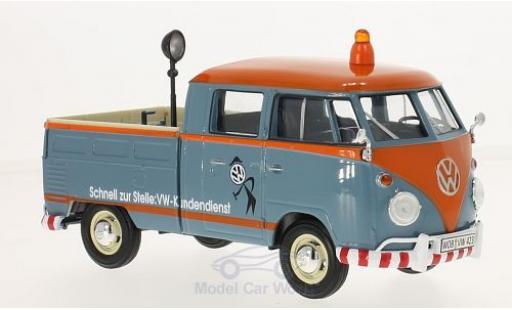 Volkswagen T1 A 1/24 Motormax Kundendienst Pick Up mit Ladegut miniature