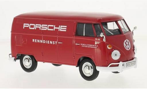 Volkswagen T1 1/24 Motormax Porsche fourgon miniature