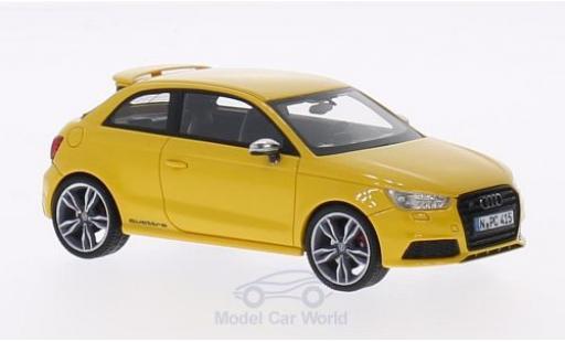 Miniature Audi S1 1/43 Neo jaune 2014 Audi S1 1/43 Neo jaune 2014 miniature