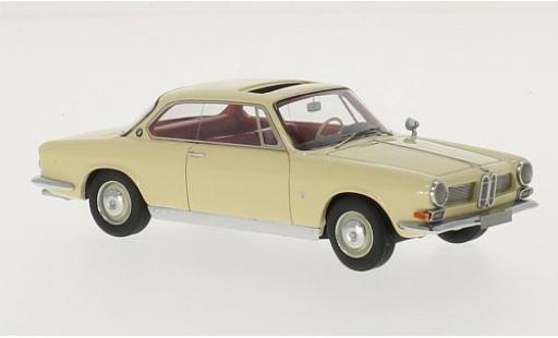 Bmw 3200 1/43 Neo CS Bertone beige 1961 miniature