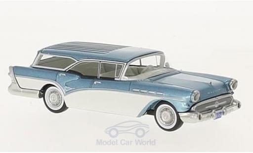 Miniature Buick Century 1/64 Neo Caballero Estate Wagon metallise bleue/blanche 1957 Buick Century 1/64 Neo Caballero Estate Wagon metallise bleue/blanche 1957 miniature