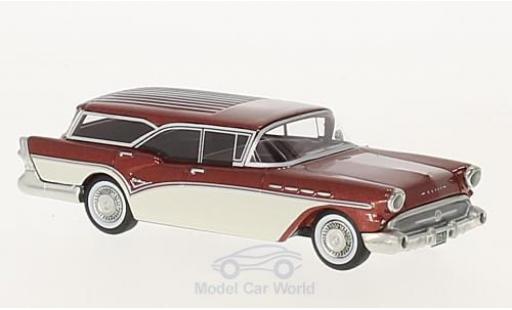 Miniature Buick Century 1/64 Neo Caballero Estate Wagon metallise rouge/blanche 1957 Buick Century 1/64 Neo Caballero Estate Wagon metallise rouge/blanche 1957 miniature