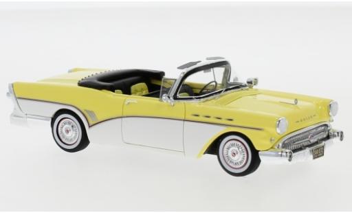 Miniature Buick Roadmaster 1/43 Neo Cabriolet jaune/blanche 1957 Buick Roadmaster 1/43 Neo Cabriolet jaune/blanche 1957 miniature