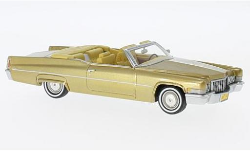 Miniature Cadillac Deville 1/43 Neo DeVille Cabriolet gold 1970 Cadillac Deville 1/43 Neo DeVille Cabriolet gold 1970 miniature
