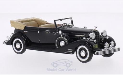 Miniature Cadillac Fleetwood 1/43 Neo Allweather Phaeton noire 1933 Verdeck geöffnet Deluxe Cadillac Fleetwood 1/43 Neo Allweather Phaeton noire 1933 Verdeck geöffnet Deluxe miniature