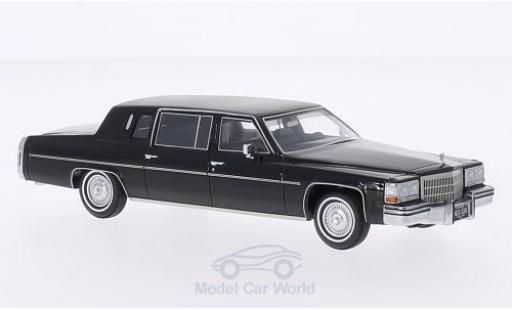 Miniature Cadillac Fleetwood 1/43 Neo Formal Limousine noire/matt-noire 1980 Cadillac Fleetwood 1/43 Neo Formal Limousine noire/matt-noire 1980 miniature