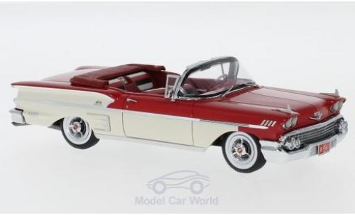 Miniature Chevrolet Bel Air 1/43 Neo Impala Cabriolet rouge/blanche 1958 Chevrolet Bel Air 1/43 Neo Impala Cabriolet rouge/blanche 1958 miniature