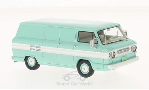 Miniature Chevrolet Corvair 1/43 Neo türkis/blanche 1963 Kastenwagen Chevrolet Corvair 1/43 Neo türkis/blanche 1963 Kastenwagen miniature