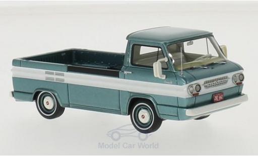 Miniature Chevrolet Corvair 1/43 Neo Pick Up metallise türkis/blanche 1963 Chevrolet Corvair 1/43 Neo Pick Up metallise türkis/blanche 1963 miniature