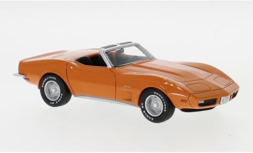Miniature Chevrolet Corvette 1/43 Neo (C3) Cabriolet orange 1973 Chevrolet Corvette 1/43 Neo (C3) Cabriolet orange 1973 miniature