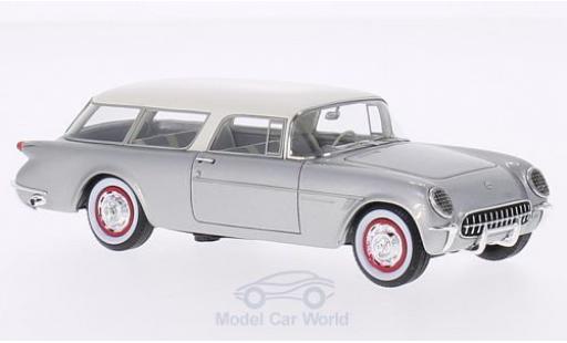 Miniature Chevrolet Corvette 1/43 Neo Nomad grise/blanche 1954 Chevrolet Corvette 1/43 Neo Nomad grise/blanche 1954 miniature