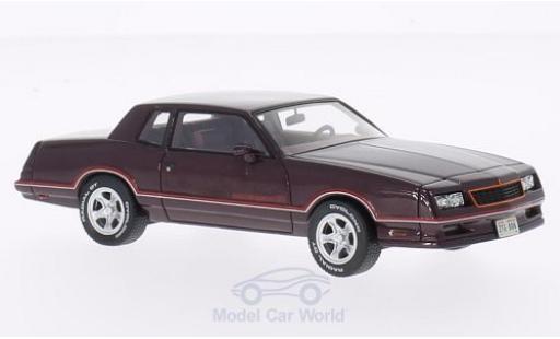 Miniature Chevrolet Monte Carlo 1/43 Neo SS metallise rouge 1986 Chevrolet Monte Carlo 1/43 Neo SS metallise rouge 1986 miniature