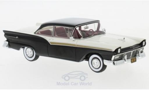 Miniature Ford Fairlane 1/43 Neo 500 Hardtop noire/blanche 1957 Ford Fairlane 1/43 Neo 500 Hardtop noire/blanche 1957 miniature