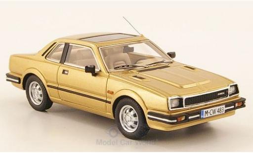Miniature Honda Prelude 1/43 Neo MkI gold 1983 Honda Prelude 1/43 Neo MkI gold 1983 miniature