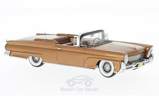 Miniature Lincoln Continental 1958 1/43 Neo MKIII Cabriolet kupfer 1958 Lincoln Continental 1958 1/43 Neo MKIII Cabriolet kupfer 1958 miniature