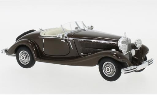 Mercedes 290 1/43 Neo Roadster (W18) marron 1937 miniature