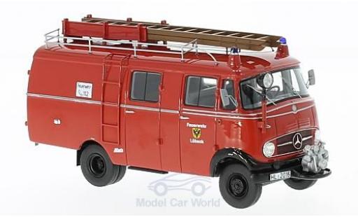 Mercedes L319 1/43 Neo Feuerwehr Lübeck 1961 Kastenwagen miniature