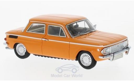 NSU 1200 1/43 Neo C orange 1969 miniature