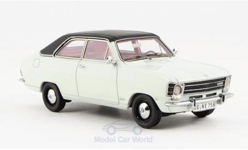Miniature Opel Olympia 1/43 Neo A LS blanche/matt-noire 1970 2-Türer Opel Olympia 1/43 Neo A LS blanche/matt-noire 1970 2-Türer miniature