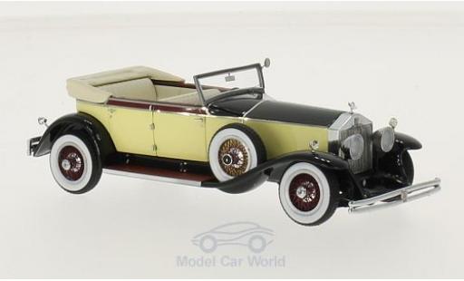 Miniature Rolls Royce Phantom 1/43 Neo I Newmarket jaune/noire 1929 Rolls Royce Phantom 1/43 Neo I Newmarket jaune/noire 1929 miniature