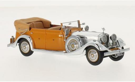 Miniature Rolls Royce Phantom 1/43 Neo II Thrupp & Maberly chrom/orange RHD 1934 Star of India Rolls Royce Phantom 1/43 Neo II Thrupp & Maberly chrom/orange RHD 1934 Star of India miniature