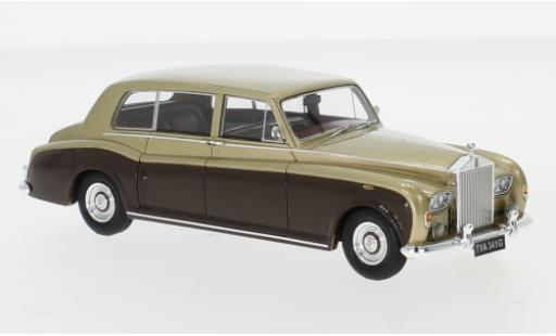 Miniature Rolls Royce Phantom 1/43 Neo VI EWB gold/marron RHD 1968 Rolls Royce Phantom 1/43 Neo VI EWB gold/marron RHD 1968 miniature