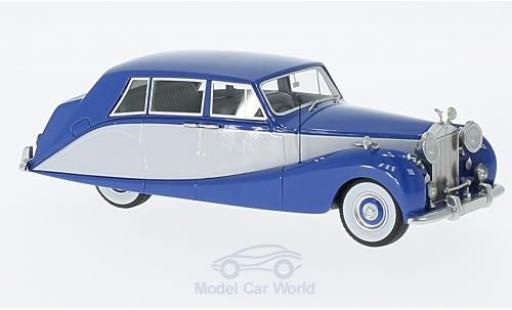 Miniature Rolls Royce Silver Wraith 1/43 Neo Hooper Empress Line bleue/grise RHD 1956 Rolls Royce Silver Wraith 1/43 Neo Hooper Empress Line bleue/grise RHD 1956 miniature