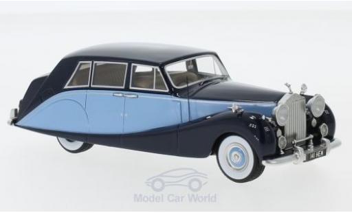 Miniature Rolls Royce Silver Wraith 1/43 Neo Hooper Empress Line bleue/bleue RHD 1956 Rolls Royce Silver Wraith 1/43 Neo Hooper Empress Line bleue/bleue RHD 1956 miniature
