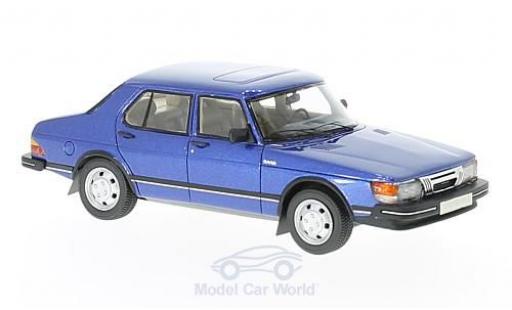 Miniature Saab 900 1/43 Neo GLi metallise bleue 1981 Saab 900 1/43 Neo GLi metallise bleue 1981 miniature