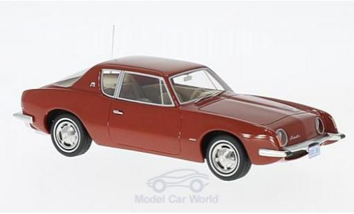 Miniature Studebaker Avanti 1/43 Neo rouge 1963 Studebaker Avanti 1/43 Neo rouge 1963 miniature
