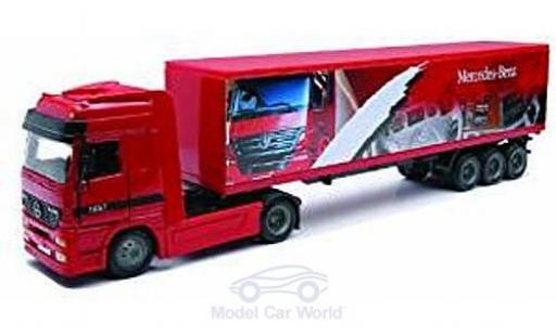 Miniature Mercedes Actros 1/43 New Ray 1857 mit Kastenauflieger Mercedes Actros 1/43 New Ray 1857 mit Kastenauflieger miniature