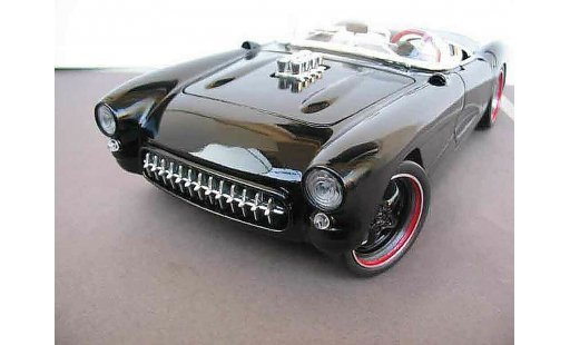 Chevrolet Corvette course 1/18 Burago C1 chevy v8 drag 1957 miniature