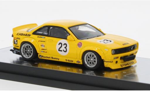 Miniature Nissan Silvia 1/64 INNO64 (S14) R jaune 1:64 Nissan Silvia 1/64 INNO64 (S14) R jaune 1:64 miniature