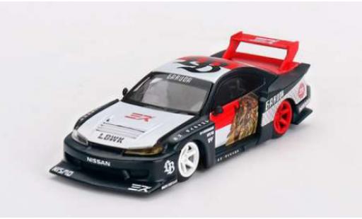 Nissan Silvia 1/64 Mini GT (S15) L noire 1:64 miniature